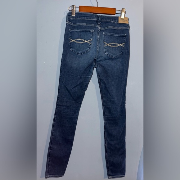 Abercrombie Kids Blue Straight Leg Jeans Classic Style - Picture 2 of 3